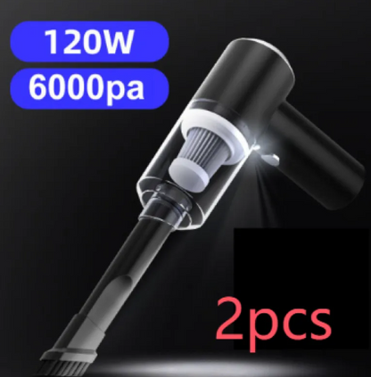 Wireless Car Vacuum Cleaner – 120W Portable