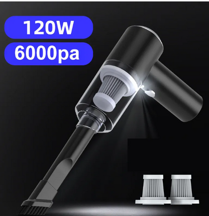 Wireless Car Vacuum Cleaner – 120W Portable